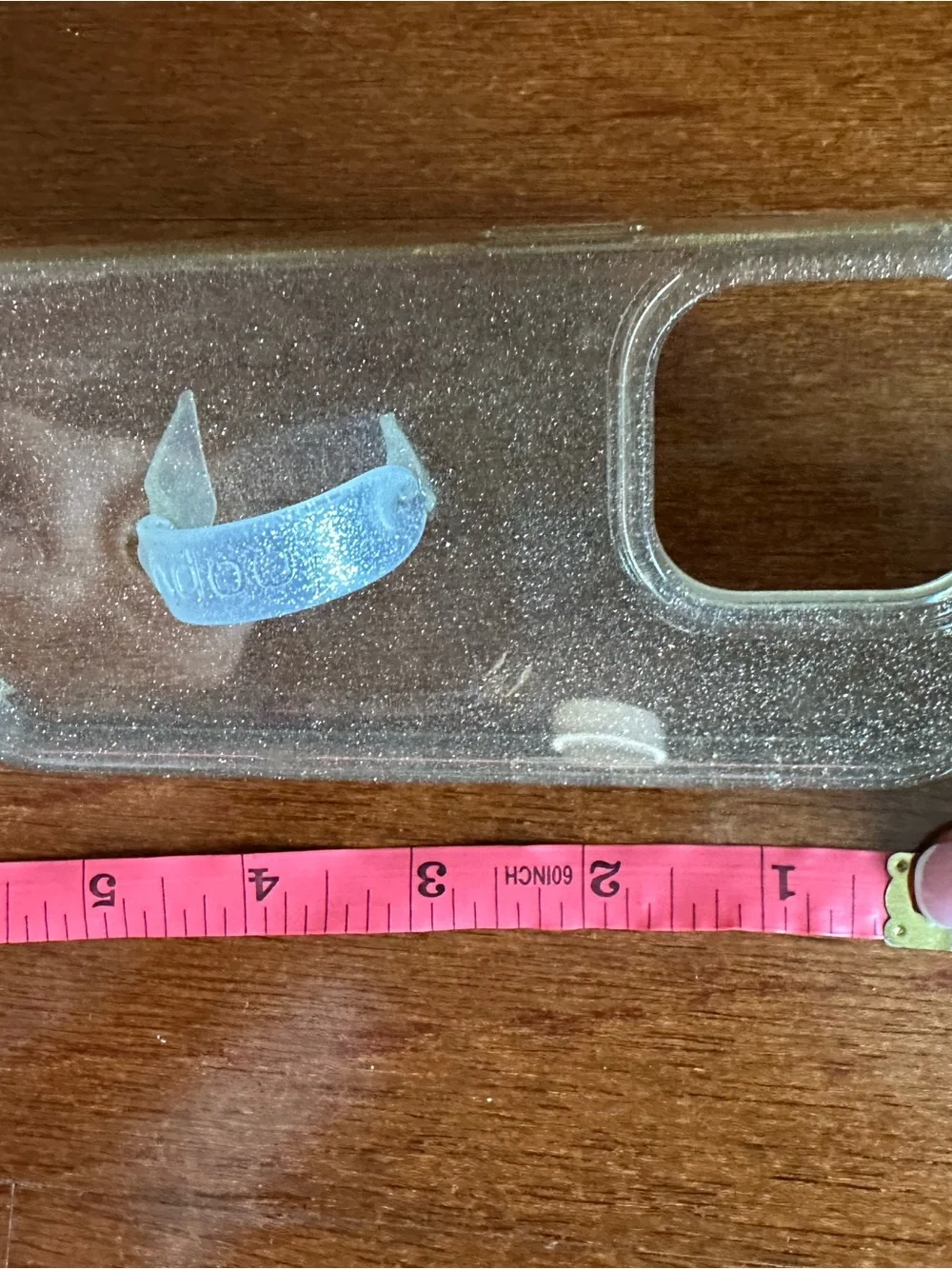 Loopy Case Clear Glitter Phone case